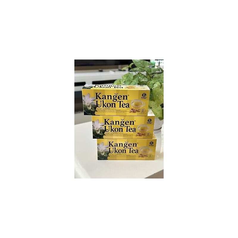 Box Boost : 60 Thés Curcuma Kangen Ukon 🌿 (antioxydant)
